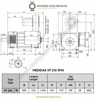 MOTOR VECTORIAL BRUSATORI...