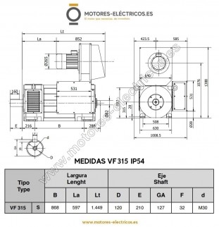 MOTOR VECTORIAL BRUSATORI...